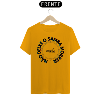 Nome do produto Camiseta Masculina Clássica - Não Deixe o Samba Morrer