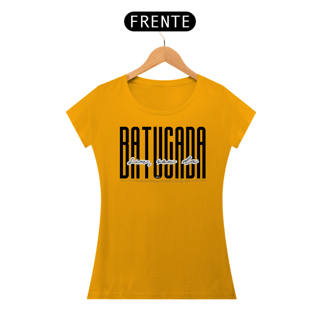 Nome do produto Camiseta Baby Long Clássica Feminina - Sim Sou da Batucada