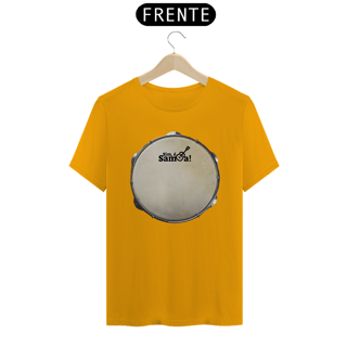 Nome do produto Camiseta Clássica Masculina - Pandeiro Sim é Samba