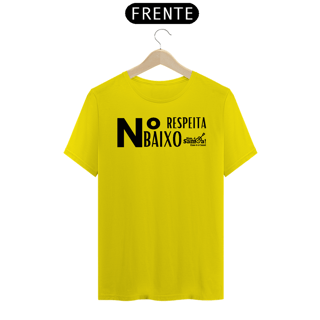 Nome do produto Camiseta Clássica Masculina - Respeita Número Baixo