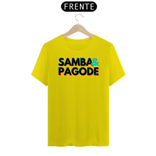 Nome do produto Camiseta Clássica Masculina - Samba e Pagode