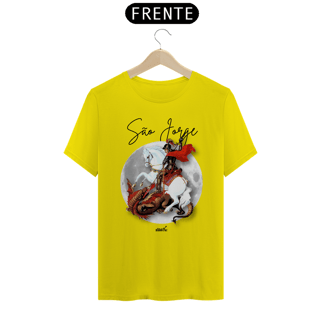Nome do produto Camiseta Clássica Masculina - São Jorge Sim é Samba