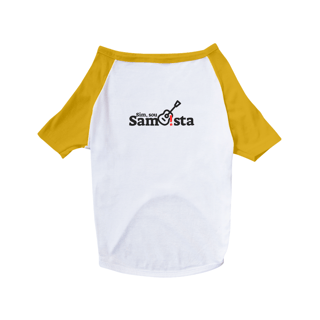 Nome do produto Camisa Pet Dog - Sim Sou Sambista