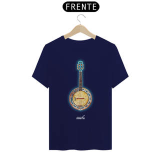 Nome do produto Camiseta Clássica Masculina - Banjo Sim é Samba