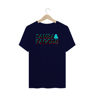 Nome do produto Camiseta Plus Size - Samba e Pagode