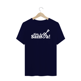Nome do produto Camiseta Plus Size - Sim é Samba