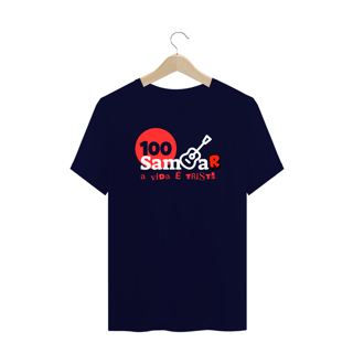 Nome do produto Camiseta Plus Size - Sem Sambar a Vida é Triste