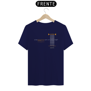 Nome do produto Camiseta Masculina Clássica - Já se Emocionou Com Um Samba hoje