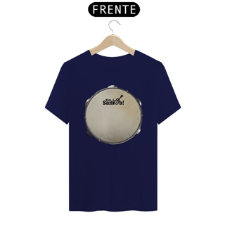 Nome do produto Camiseta Clássica Masculina - Pandeiro Sim é Samba