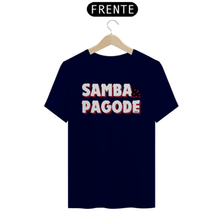 Nome do produto Camiseta Quality Masculina - Samba e Pagode Sim é Samba