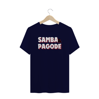 Nome do produto Camiseta Plus Size - Samba e Pagode