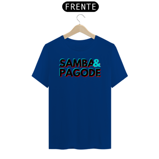 Nome do produto Camiseta Clássica Masculina - Samba e Pagode