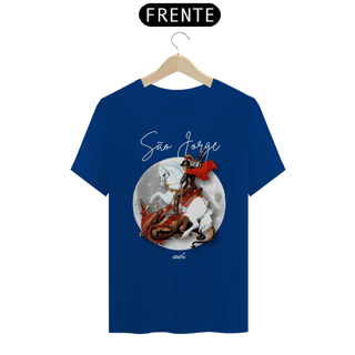 Nome do produto Camiseta Clássica Masculina - São Jorge Sim é Samba
