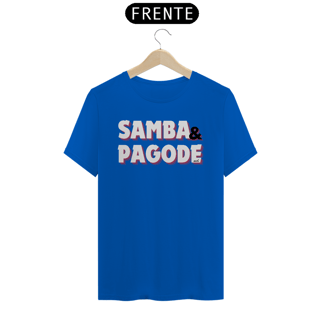 Nome do produto Camiseta Quality Masculina - Samba e Pagode Sim é Samba