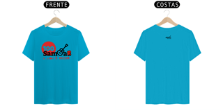 Nome do produto Camiseta Clássica Masculina - Sem Sambar a Vida é Triste
