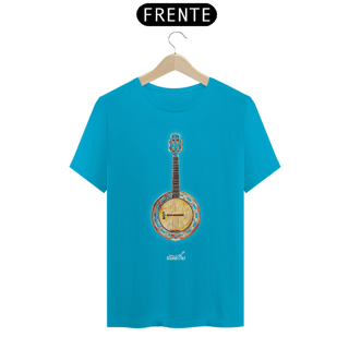 Nome do produto Camiseta Clássica Masculina - Banjo Sim é Samba