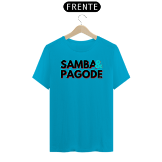 Nome do produto Camiseta Clássica Masculina - Samba e Pagode
