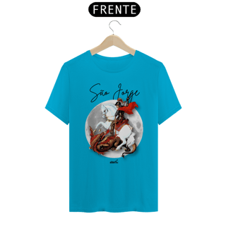 Nome do produto Camiseta Clássica Masculina - São Jorge Sim é Samba