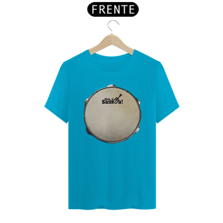 Nome do produto Camiseta Clássica Masculina - Pandeiro Sim é Samba
