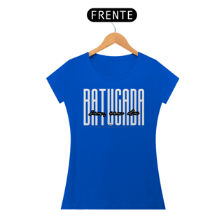 Nome do produto Camiseta Baby Long Clássica Feminina - Sim Sou da Batucada