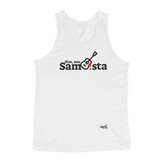 Nome do produto Camiseta Regata Masculina - Sim Sou Sambista
