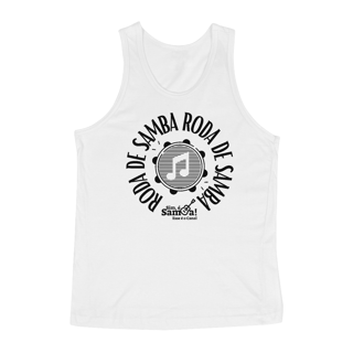 Nome do produto Camiseta Regata Masculina - Roda de Samba