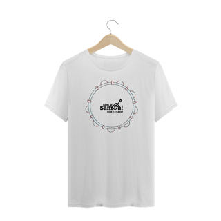 Nome do produto Camiseta Plus Size - Pandeiro Sim é Samba