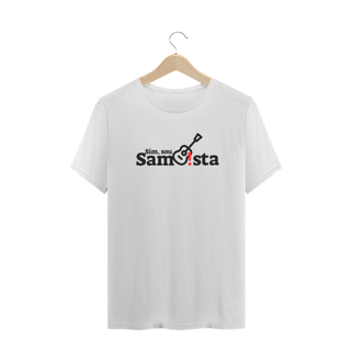 Nome do produto Camiseta Plus Size - Sim Sou Sambista