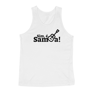 Nome do produto Camiseta Regata Masculina - Sim é Samba