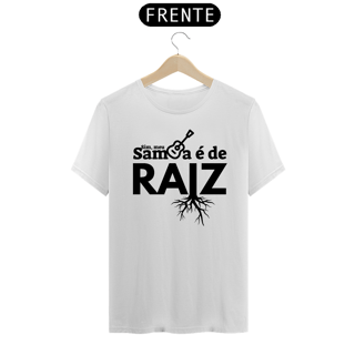 Nome do produto Camiseta Clássica Masculina - Sim Meu Samba é de Raiz