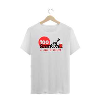 Nome do produto Camiseta Plus Size - Sem Sambar a Vida é Triste