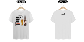 Nome do produto Camiseta Clássica Masculina - Desce Mais Um Samba de Saideira