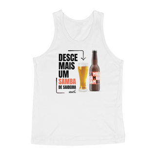 Nome do produto Camiseta Regata Masculina - Desce Mais Um Samba de Saideira