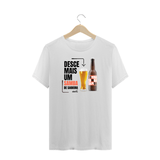 Nome do produto Camiseta Plus Size - Desce Mais Um Samba de Saideira