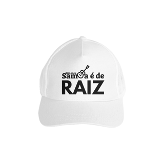Nome do produto Boné Americano Com Tela - Sim Meu Samba é de Raiz