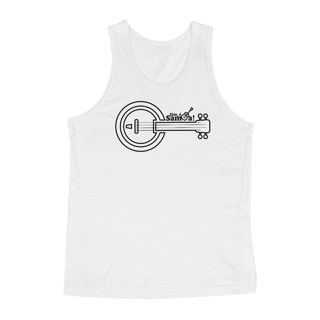 Nome do produto Camiseta Regata Masculina - Banjo Sim é Samba