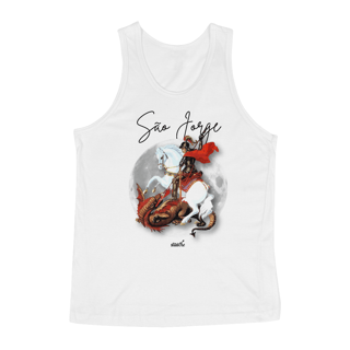 Nome do produto Camiseta Regata Masculina - São Jorge Sim é Samba