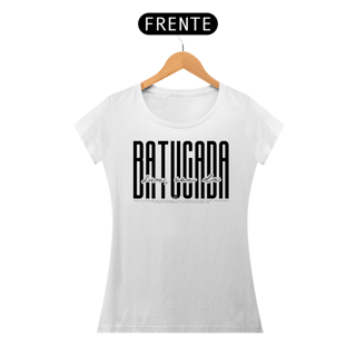 Nome do produto Camiseta Baby Long Clássica Feminina - Sim Sou da Batucada