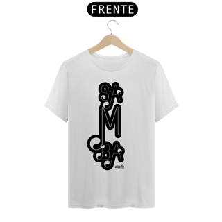 Nome do produto Camiseta Clássica Masculina - Samba - Cor Branca