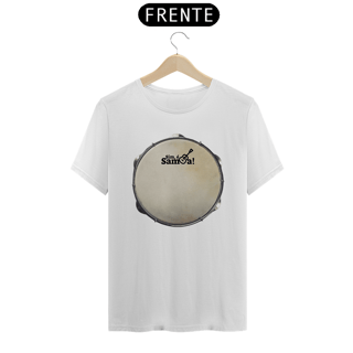 Nome do produto Camiseta Clássica Masculina - Pandeiro Sim é Samba