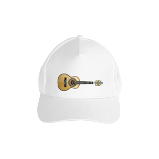 Nome do produto Boné Americano com Tela - Cavaquinho