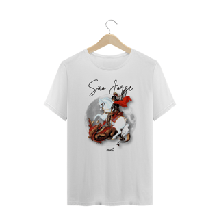 Nome do produto Camiseta Plus Size - São Jorge