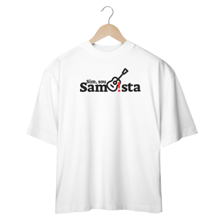 Nome do produto Camiseta Masculina Oversized - Sim Sou Sambista