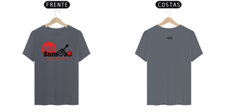 Nome do produto Camiseta Clássica Masculina - Sem Sambar a Vida é Triste