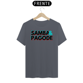 Nome do produto Camiseta Clássica Masculina - Samba e Pagode