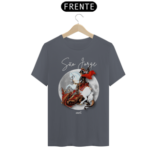 Nome do produto Camiseta Clássica Masculina - São Jorge Sim é Samba