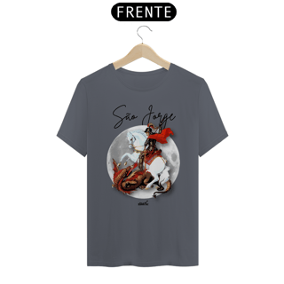 Nome do produto Camiseta Clássica Masculina - São Jorge Sim é Samba
