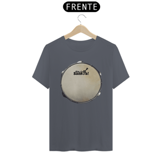 Nome do produto Camiseta Clássica Masculina - Pandeiro Sim é Samba