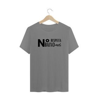 Nome do produto Camiseta Plus Size - Respeita Número Baixo