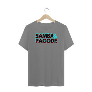 Nome do produto Camiseta Plus Size - Samba e Pagode